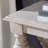 Textured Solid Bleached Wood Console_Sofa Table