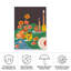 Table bolognaise verte sur toile-98095795
