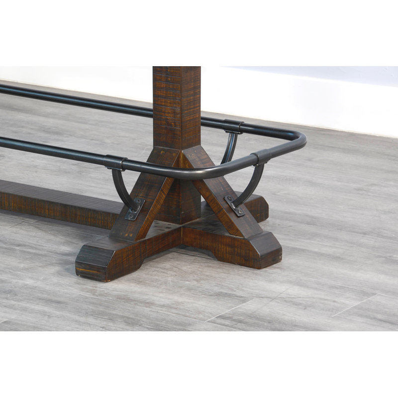 Sunny Designs Homestead Rectangular Pub Table Set, 7 Pieces: Table, 6 Chairs