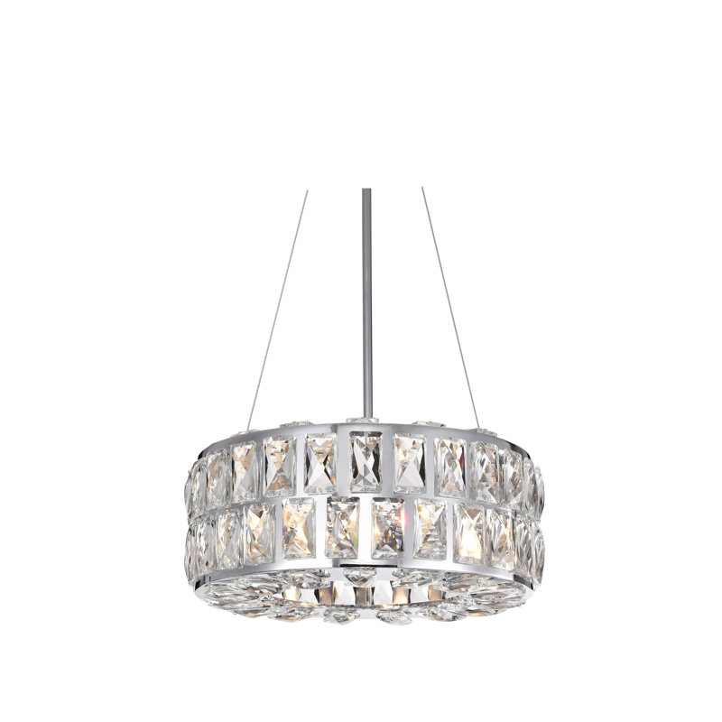 Lustree tambour 3 lumières ombrée Mcglone