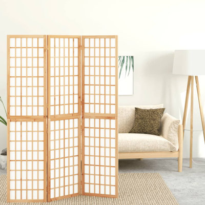 Leunne 170cm H Solid Wood Folding Room Divider
