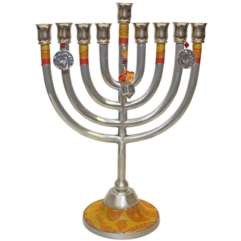 Stainless Steel Menorah