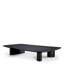 Coffee Table Bergman Charcoal Gray Oak Veneer - Legs Set Of 3-773683679