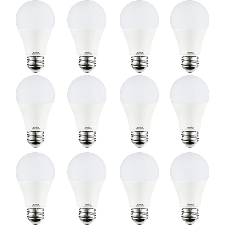 12 Watt (75 Watt Equivalent), A19 LED Non-Dimmable Light Bulb, Daylight E26/Medium (Standard) Base