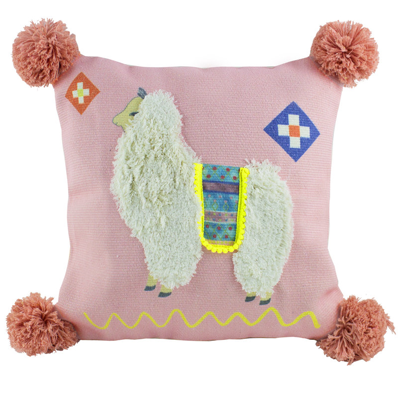 Coussin intérieur / extérieur Llama, Housse de coussin + insert