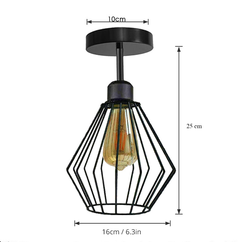Burrus Semi Flush Mount