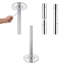 Ensemble de barre de pole dance statique rotative Yescom de 2,74 m (9 pi) et 45 mm de diamètre pour club, soirée et conditionnement physique