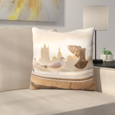 Coussin oiseau de londres Kolby