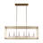 Agawam 6-Light Dimmable Steel Linear Pendant-1693998927-1693998920