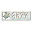 Plaque d'adresse sur 1 ligne Sea Turtle-87709223