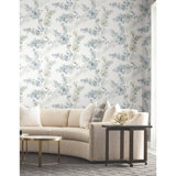 Blossom Fling Floral Metallic Wallpaper Roll