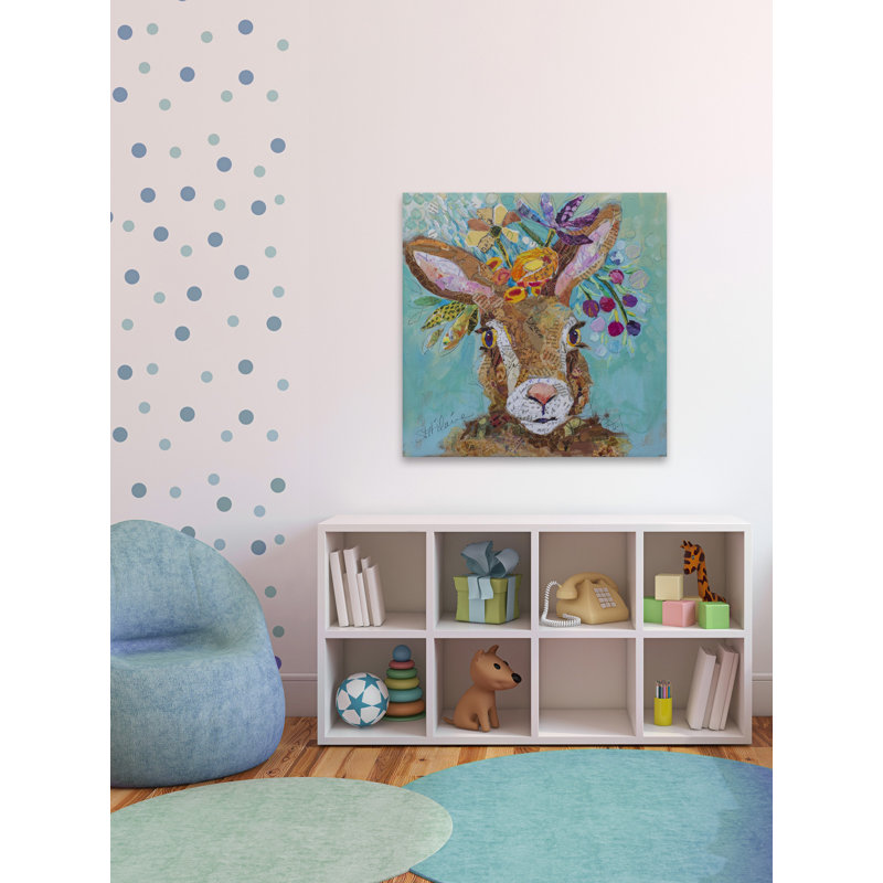 «Candice Bunny», reproduction sur toile tendue, H 12 po x l 12 po x P 1,5 po