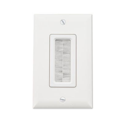 On-Q Low Voltage Cable Access Strap and Wall Plate