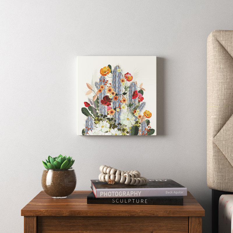 «Cacti Deja» par Iveta Abolina, impression sur toile tendue, H 12 po x l 12 po