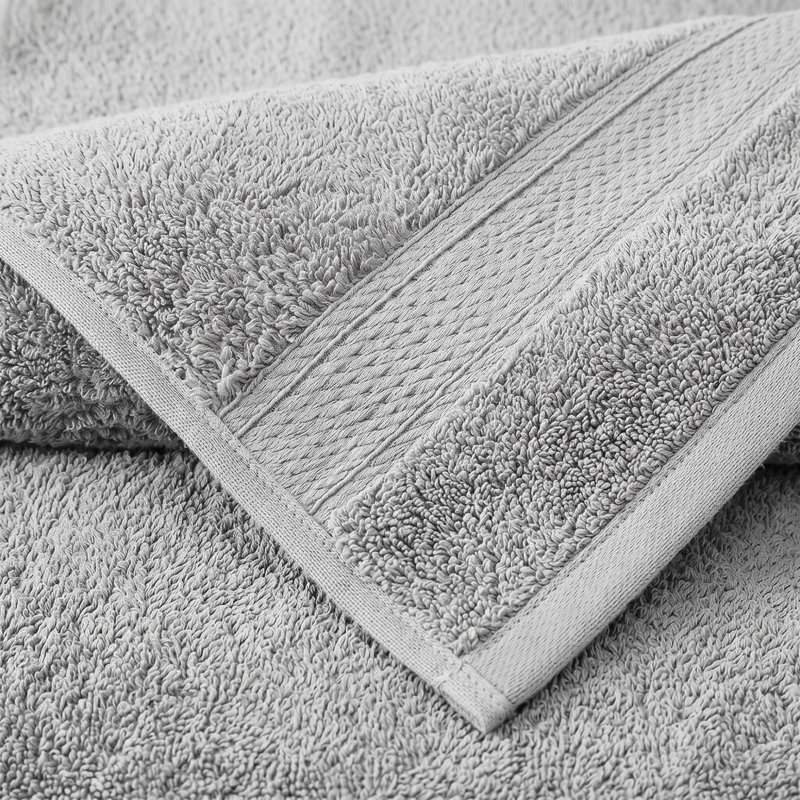 Coton luxueux et hautement absorbant Renata, Argent argent