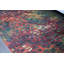 Tapis de zone rouge abstract fait main-802754046