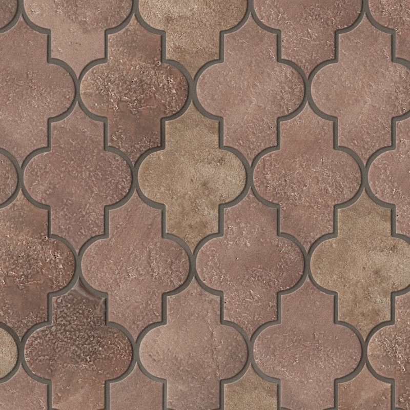 Carreau de porcelaine pour plancher et mur 5 5/8 po x 7-7 / 8 po Americana Boston Crest, Brown