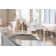 Eirene White Oval Undermount Bathroom Sink with Overflow
