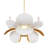 Ginger 1 Light Chandelier-49706001-49706003