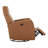 Top Grain Genuine Leather Power Swivel Glider Recliner with Dual Armrests-117798804