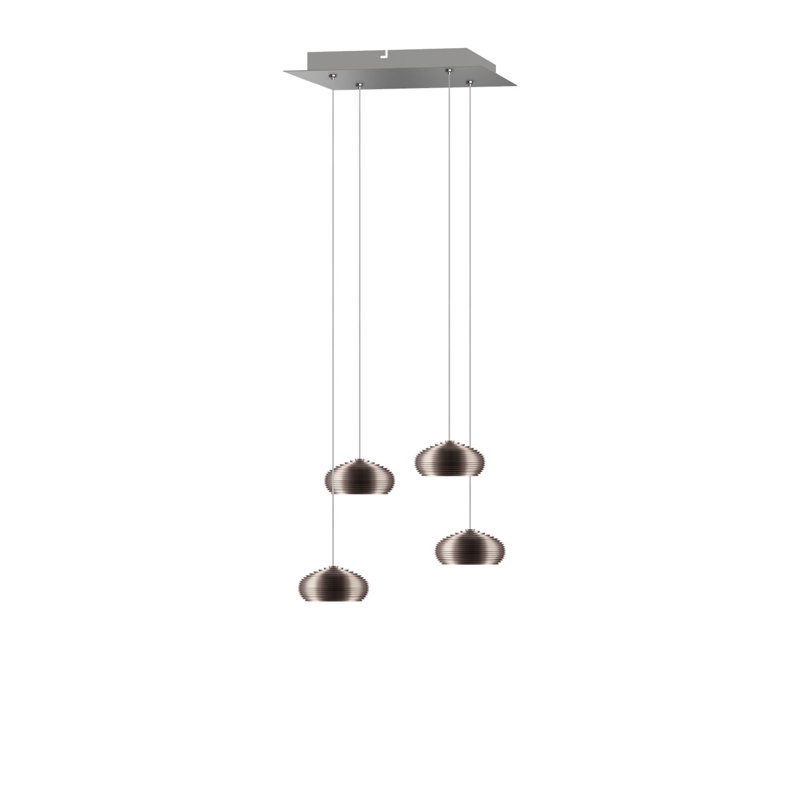 Wadley 4 - Light Cluster Pendant, Nickel