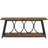 Extra Long Industrial Console Table, Narrow Sofa Table With 2-Tier Storage Shelves, Behind Couch Table
