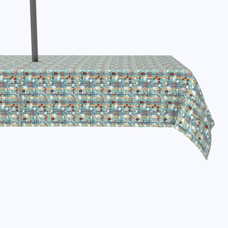 Dunwell Geometric Tablecloth, 84" L x 60" W
