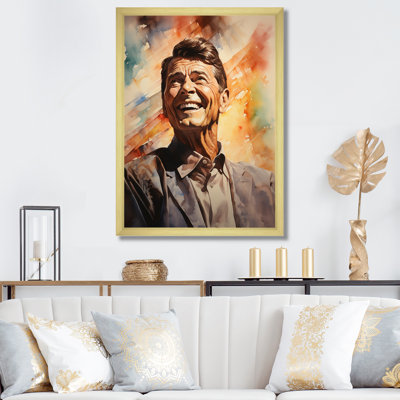 «President / Reagan I», président, reproduction d'art sur toile