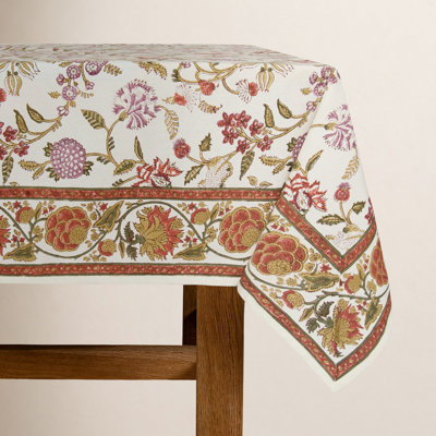 Marlowe 142" Cotton Tablecloth