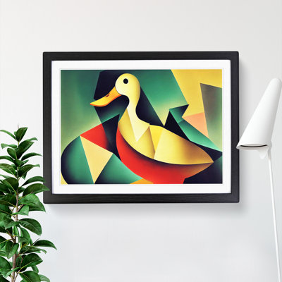 Exclusive Abstract Duck - Framed Print