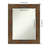 Daleisha Wood Flat Wall Mirror