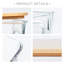 Contenant de rangement pour porte-gobelet K avec 3 compartiments avec couvercles en bambou, grand contenant pour sucrier Keurig, organisateur de bar