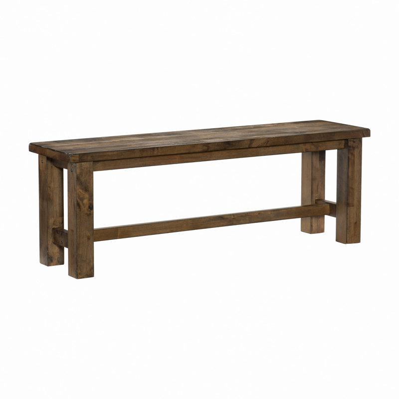 Meuble de salle à manger classique en bois d'hévéa massif brun classique