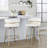 Breeley Swivel Upholstered Counter Stool with Metal Frame-103134001-104619525