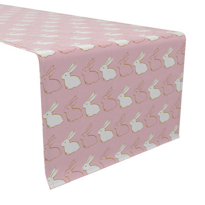 Rectangular Cotton Twill Table Runner