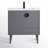 Saimah 30'' Single Bathroom Vanity with Ceramic Top-675200593-675200594