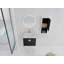 Meuble-lavabo mural polyvalent avec plusieurs composants fonctionnels-910476279
