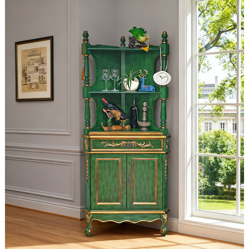 Armoires à vin 30,71 "Green Standard