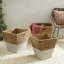 Handmade Seagrass Metal General Basket Set