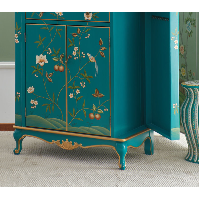 Solid Wood Accent Cabinet