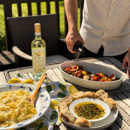 Patio Dinner Party