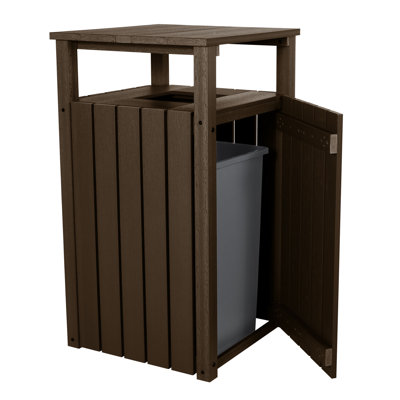 39 Gallons Outdoor Trash/Recycling Bins