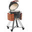 Beliani KAMADO 111cm W Kamado Charcoal Grill-118107644