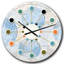Abstract Abstract Design I - horloge murale moderne Mid-Century-40747512