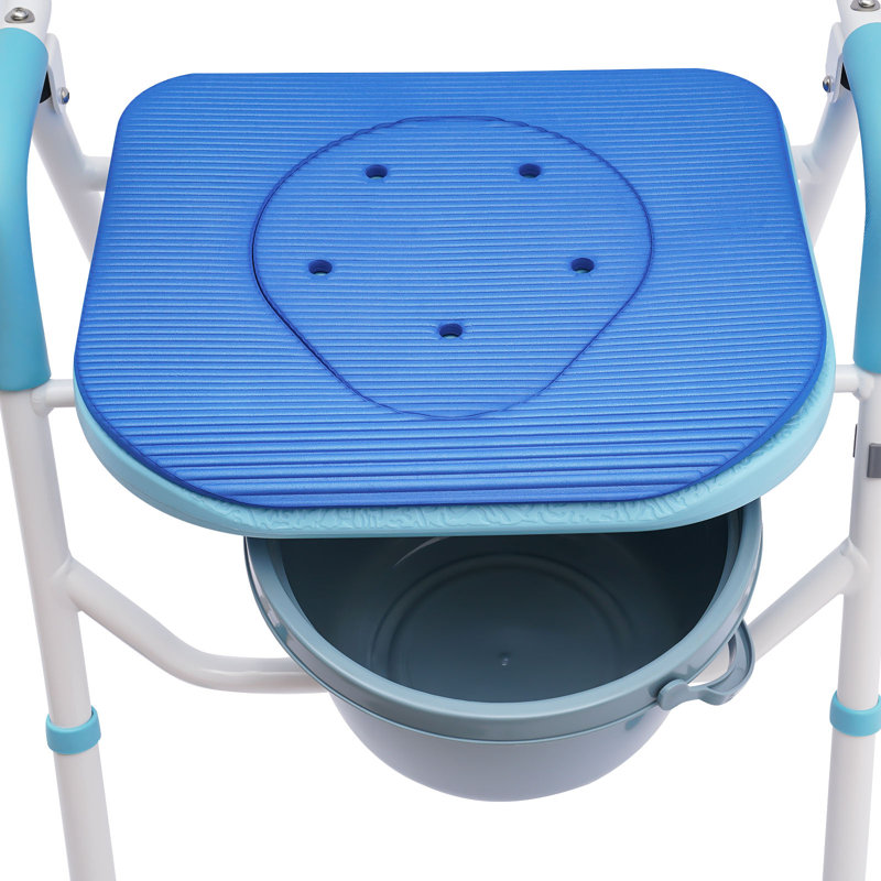 Shower Folding Toilet Seat with Commode