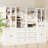 70.9'' H X 94.48'' W Book Cabinet Storage Bookcase Set-33658129