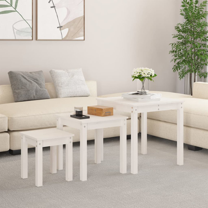 Petite table gigogne empilable Vidaxl