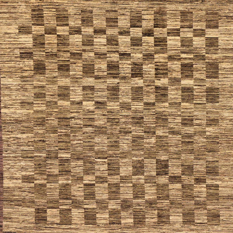 Tapis abstrait et moderne 205, Carré 4 pi