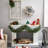Flocked Christmas Wreath with LED Lights