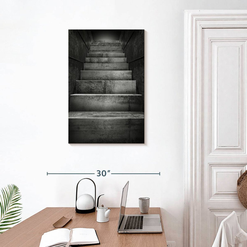 Lilie Dark Stairs, 30" H x 20" W